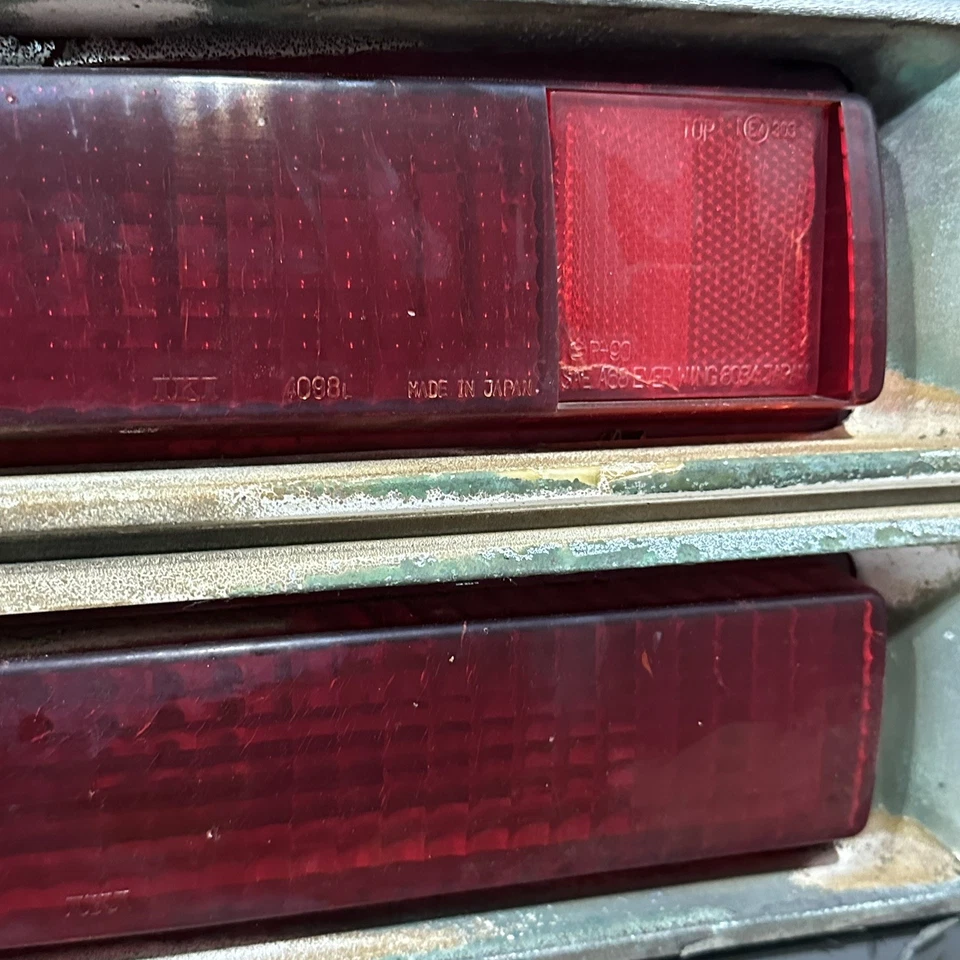 1974-78 Datsun 260Z 280Z motorista esquerdo e passageiro direito lanterna traseira com chicote de fios - Imagem 3 de 4