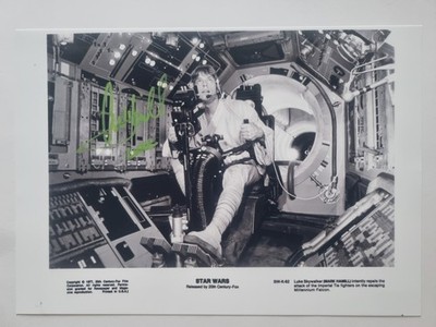 Star Wars   Original Mark Hamill Autogramm   Luke Skywalker  Mit COA-Zertifikat