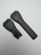 Original Bell  Ross BR01 BR03 Alligator Watch Strap for Instrument Watches 24mm