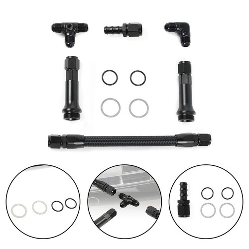Suitable For 4150 for Holley An6 Three-Way Fuel Pipe Carburetor Modification Kit - Picture 4 of 11