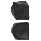 2Pcs Household Ladder Non-slip Pads Ladder Feet Covers Accessories Black