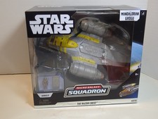 Star Wars Micro Galaxy Squadron  The Razor Crest 0235 Mandolorian And Grogu MINMB