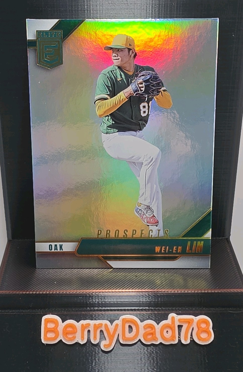 2026 Panini Donruss Elite Prospects - Wei-en Lin #116 Oakland A's Athletics