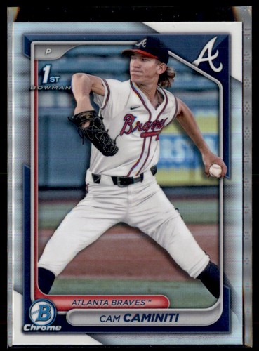 2024 Bowman Draft #BDC-20 Cam Caminiti Chrome Refractor