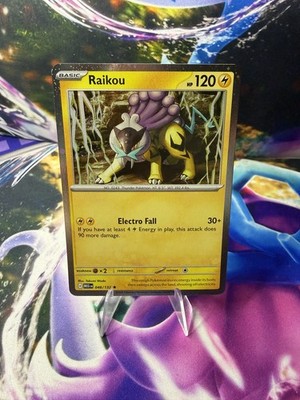 Raikou - (Cosmos Holo) 048/132 Me01: Mega Evolution Holo