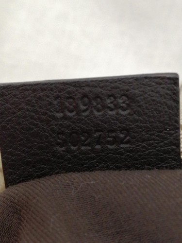 GUCCI Modellnummer: 189833 502752 GG Canvas Handtasche - Bild 12 von 14