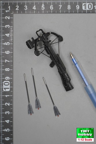 1:12 Scale HIYA ESW0310 Walking Dead Daryl - Crossbow w/ Arrows - Picture 2 of 3