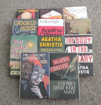 Agatha Christie 11 Book Bundle, Harper Collins Hardback - Image 1 of 4