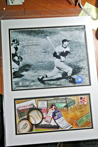 Ted Williams United States Postal Service USPS Boston Red Sox Photo Stamp 16x12