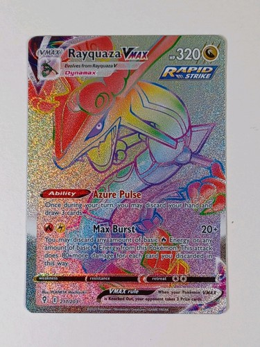 Rayquaza VMAX (Secret) 217/203 Swsh07: Evolving Skies Holo - 第 1/11 張圖片