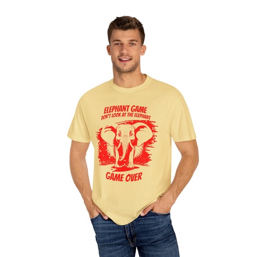 Elefantenspiel T-Shirt, Tierliebhaber Geschenk Tee, Fun Wear, Partys, Spieleabend - Bild 13 von 41