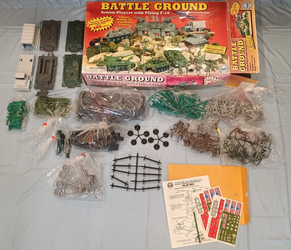 Marx Army Toys In Vintage & Antique Play Sets for sale | eBay