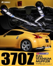 Tomei Type-D Expreme Ti Titanium Dual Exit Exhaust for Nissan Z34 370Z 09+ New