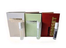 3 Verschiedene Jil Sander Frauen Parfum Evergreen Sunlight Sunset 3x1,2ml