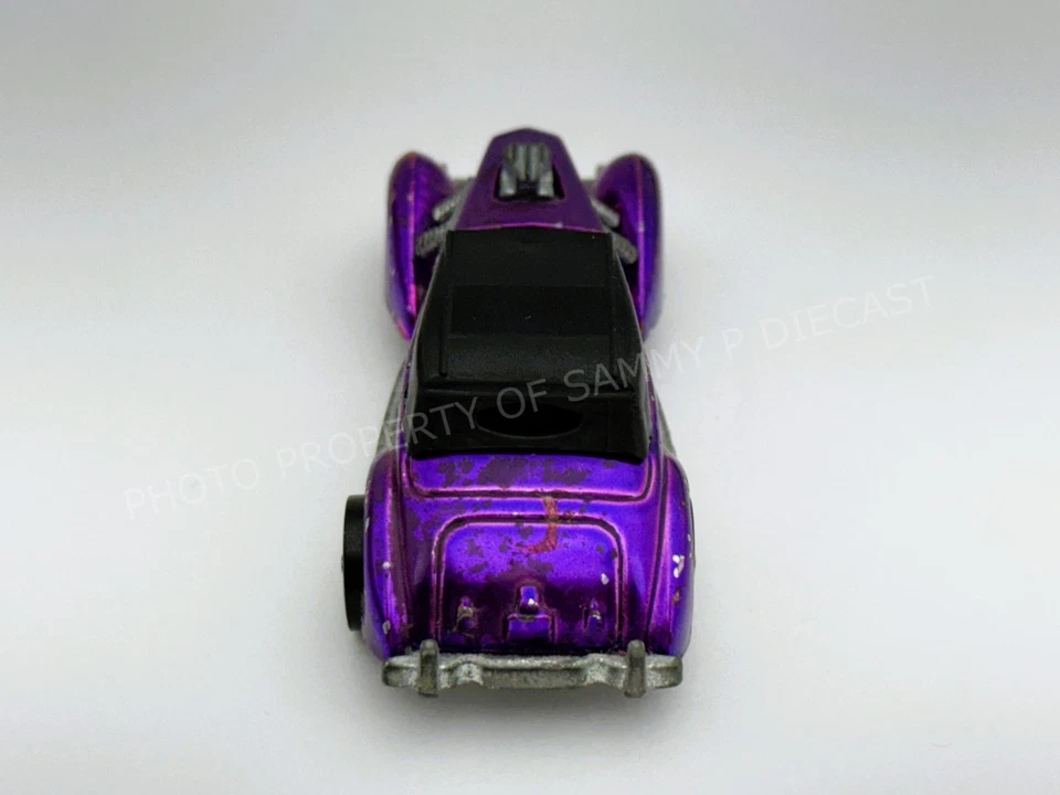 Hot Wheels Redline CLASSIC CORD Tough Purple US Black Interior Nice !!! - Image 4 of 4