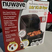 NuWave 36011 3qt Air Fryer - Black