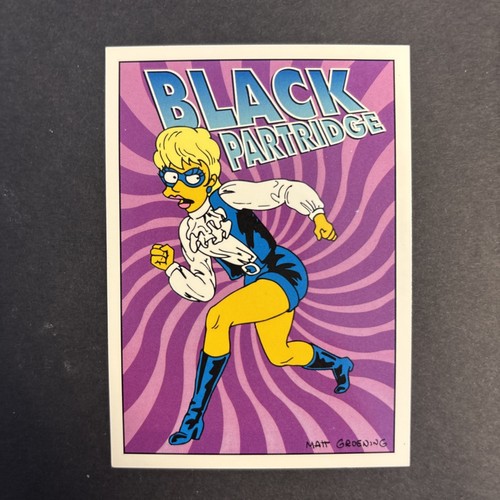 1994 THE SIMPSONS SKYBOX SERIES 2 BLACKPARTRIDGE - Picture 1 of 2
