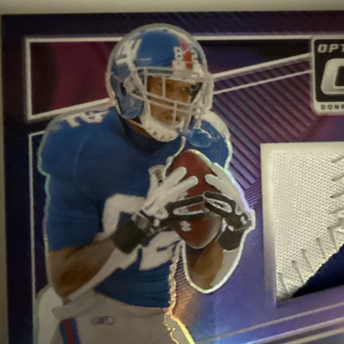 2024 Donruss Optic Mario Manningham Dynamic Patch Auto #22/25 #DPA-MMM - Picture 3 of 13
