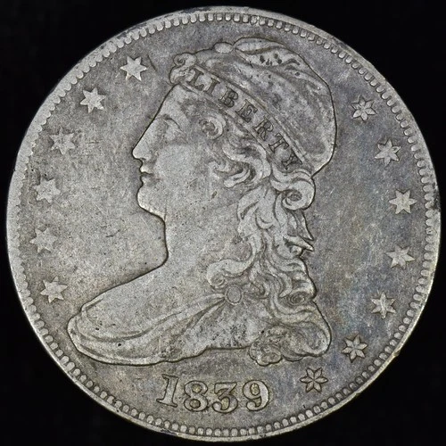 1839-P Capped Bust Half Dollar — photo from another recent sale