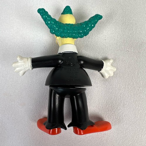 Vintage Krusty the Clown Vampire Cape Burger King Toy The Simpsons Figure 2001 - Picture 6 of 10