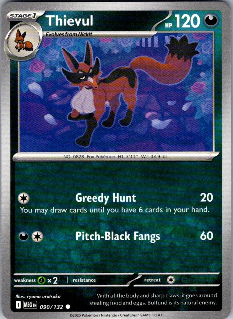 ME01: Mega Evolution #090/132 Thievul