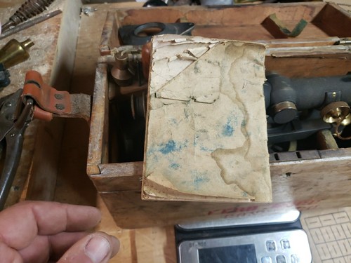  A.S. Aloe Transit Umbau Wasserwaage und Holzstativ mit original Holzbox - Bild 16 von 21