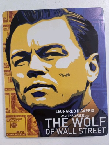 The Wolf of Wall Street (Blu-ray) Steelbook