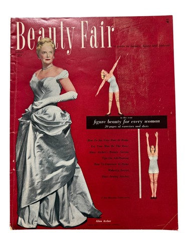 Januar 1950 Schönheitsmesse ein Leitfaden für Beauty Magazin Band 6 Nr 1 65 Seiten
