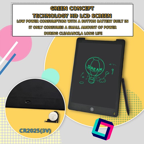 (Monochrome ScreenPink)LCD Writing Tablet 12 Inch Monochrome Screen With TDW - Zdjęcie 5 z 8