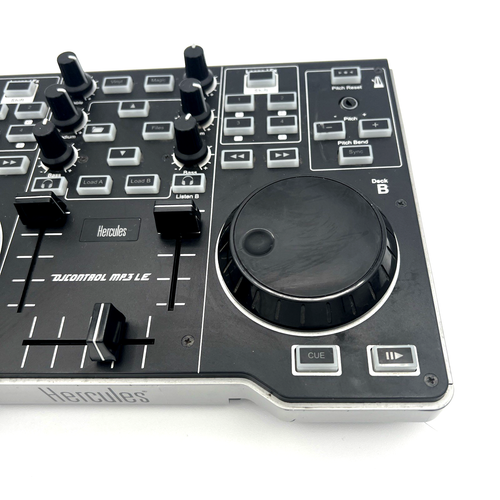 Hercules DJ Control MP3 LE DJ USB Powered Controller Tested w/cable - Untested - Picture 6 of 15