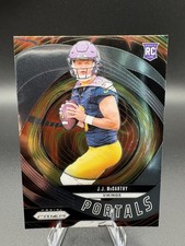 2024 Panini Prizm Portals JJ McCarthy RC Minnesota Vikings