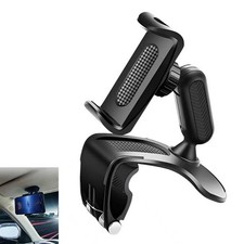 Car Dashboard Phone Holder, 360 Degree Rotation Dashboard Cellphone Mount, Mu...