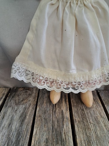 Country Stoffpuppe 10 Zoll Stoff Handarbeit #4679L461 - Bild 5 von 9