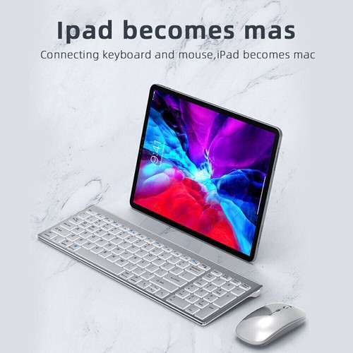 2 Modes 2.4G bluetooth Wireless Keyboard And Mouse Set For PC Laptop - Picture 4 of 15