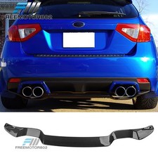 Fits 08-14 Subaru Impreza Wrx Hatchback Sti Rear Diffuser Lip Carbon Fiber Print Fits 08-14 Subaru Impreza Wrx Hatchback Sti Rear Diffuser Lip Carbon Fiber Print