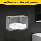 Paper Towel Dispenser Plastic Tissue Holder Wall Mounted Tissue Dispenser SwXlv