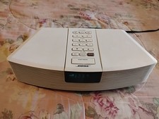 Bose AWR1-1W Alarm Clock AM/FM Wave Radio - White  No remote Tested and Working
