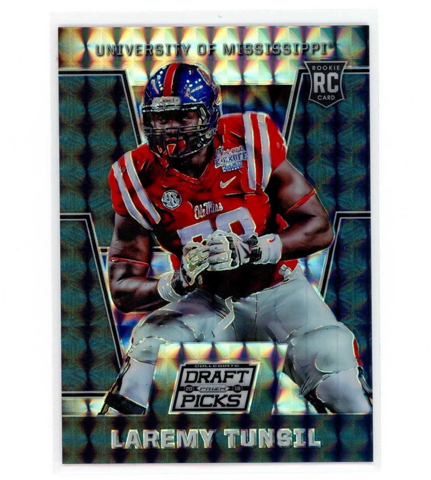 Laremy Tunsil Panini Prizm Collegiate Draft Picks #231 Black Finite