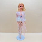 Vintage Mattel 1967 Taiwan Walk Lively Barbie Doll #1182, Walks! Lace Outfit
