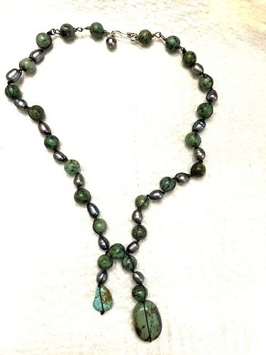 Sans Prix de Réserve - Bracelet Argent Turquoise - Mexique