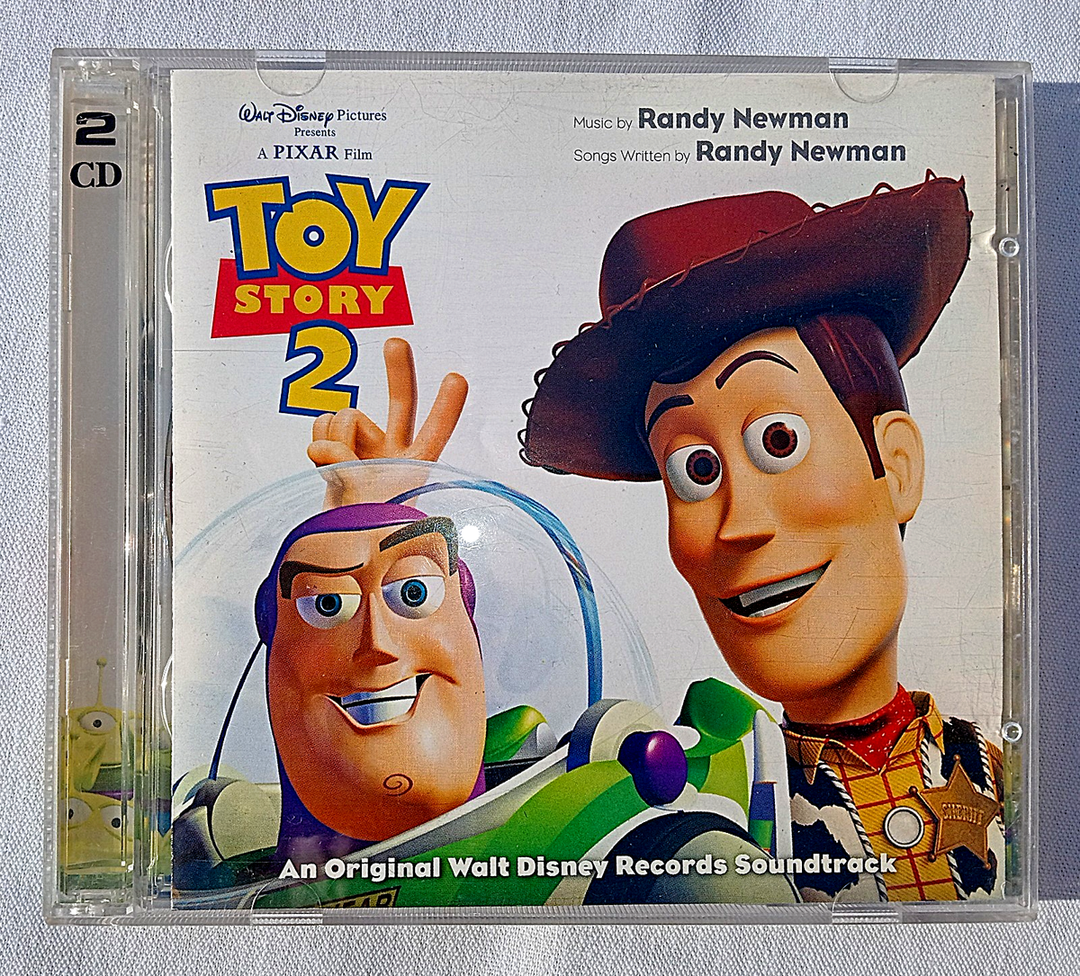 TOY STORY 2 / RANDY NEWMAN 1999 Original Soundtrack Mint 2 CD/VCD