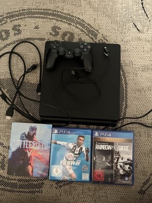 Sony PlayStation 4 Slim 500GB Schwarz Bundle
