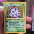 Pokémon TCG Nidoking Base Set Holo Unlimited Rare