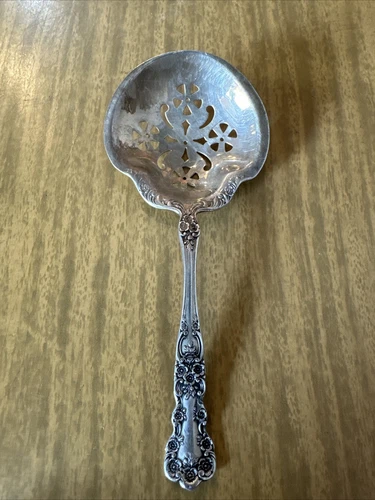 Buttercup Candy Nut Spoon Gorham Sterling Silver 1900 No Mono