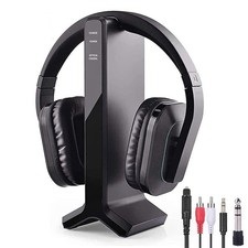 Wireless Headphones for TV Watching with Transmitter Charging Dock, Digital O...