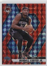 2024-25 Panini Mosaic Red Mosaic Prizm Wendell Carter Jr #62 0b3
