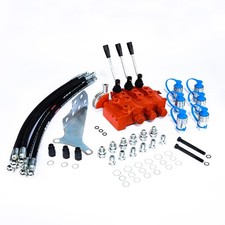 Triple Hydraulic Remote Control Valve Kit For Massey Ferguson 100-200-300 Series
