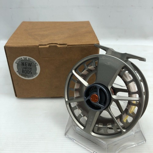 Lamson Fly Reel Speedster S 5 S-Series -5 Ember Slightly Scratched And Stained