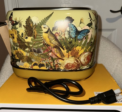 NEW In Box Hazel Quinn X Eduardo Recife Collaboration 2-Slice Retro Toaster. - Picture 3 of 12