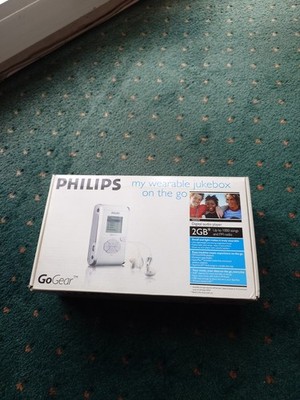 PHILIPS  GoGear MP3-Player - Jukebox 2GB - Weiß [HDD070]